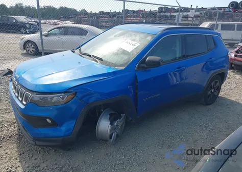 2022 Jeep Compass Latitude Fwd из США, поврежденный, VIN 3C4NJCBB6NT229148